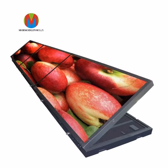 Передняя открытая рекламная видеостена со светодиодным дисплеем