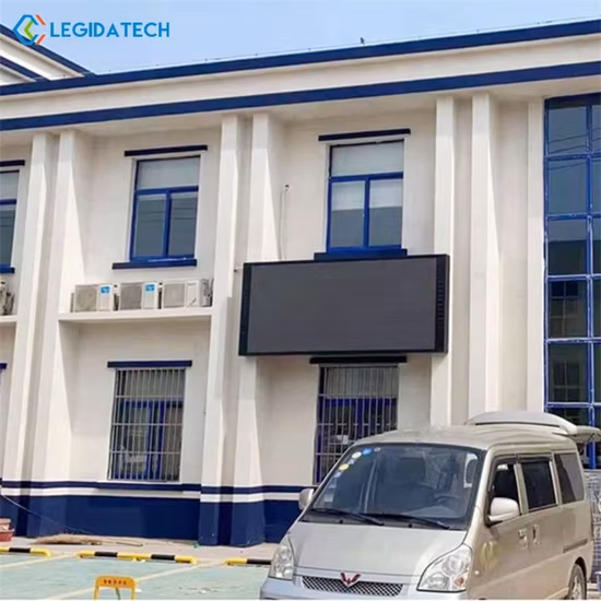 Светодиодная панель P6 На открытом воздухе Водонепроницаемый IP65 Передний открытый светодиодный экран Открытый передний открытый светодиодный дисплей